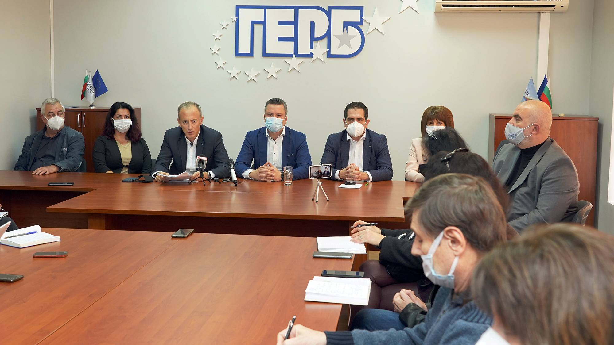 Пресконференция на кандидатите за народни представители от ГЕРБ-СДС в Стара Загора`